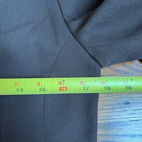 PHILIPPE ADEC PA vintage brown wool blend blazer size 6 - Picture 4 of 15